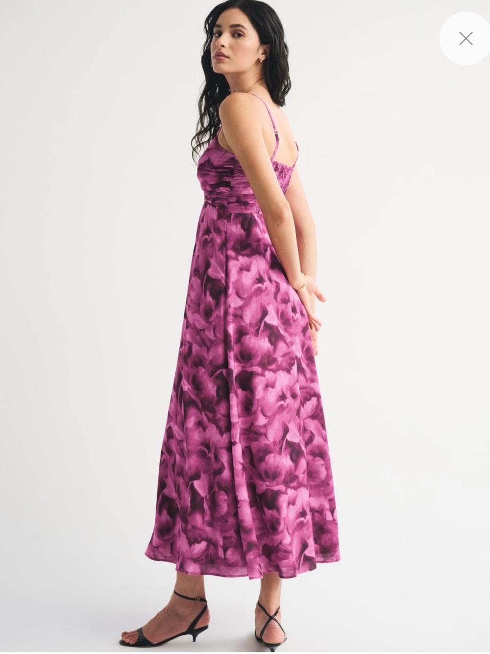 Abercrombie Women's Bra-Free Hardware Maxi Dress - size small - Picture 3 of 3
